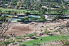 Moving dirt in green construction.