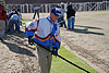 Installing sod on the football field in Arizona