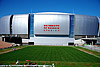 View of the lawn outside of the stadium